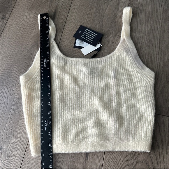 New! NAADAM Luxe Merino
Cashmere Tank Top Ivory Medium - Picture 7 of 7